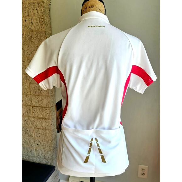 Bontrager Womens Race Cycling Jersey Top, Bike, Front Zip, Sz M NWT NEW - Picture 2 of 8
